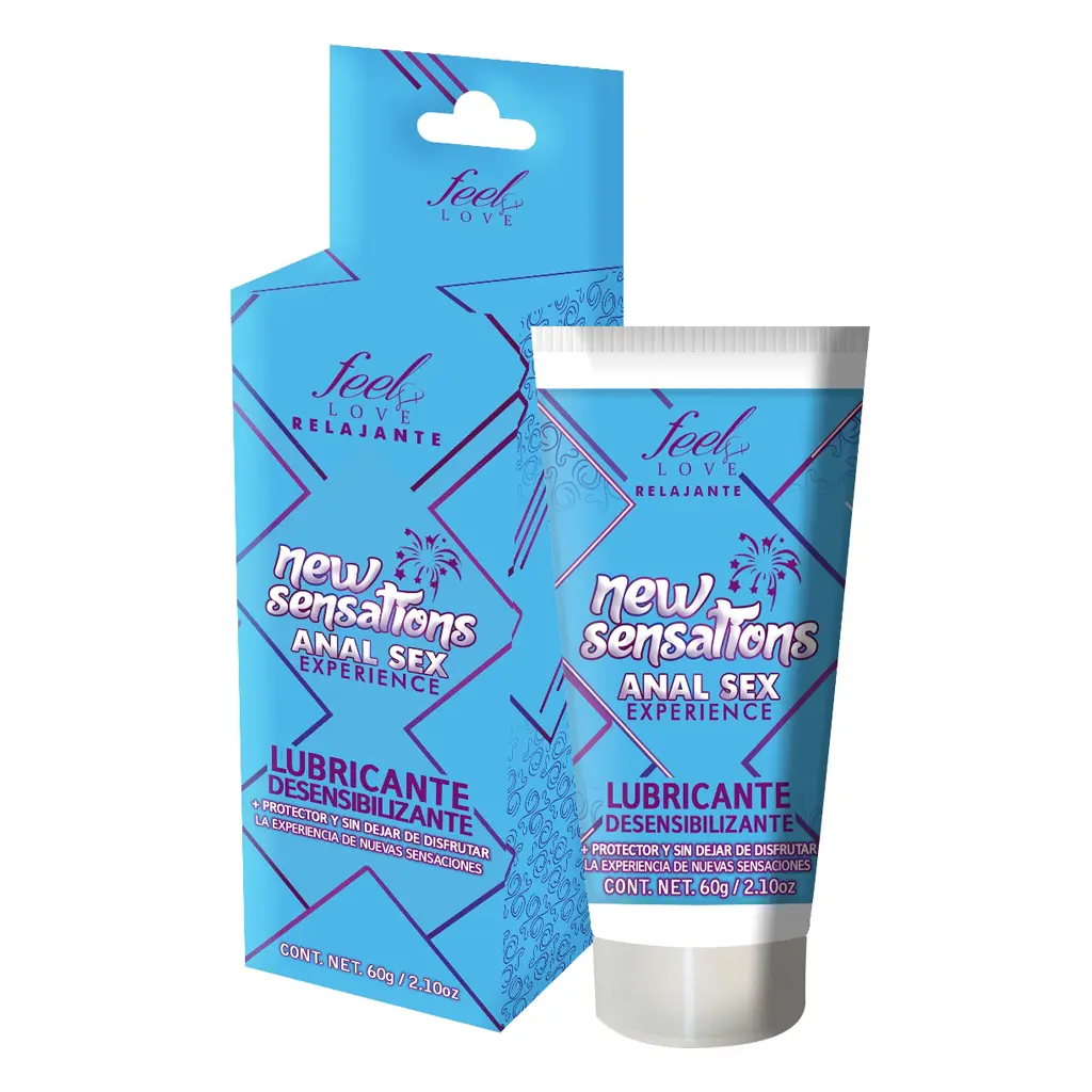 [NEW-LUB60] Anal Sex New Sensations 60ml LUBRICANTE