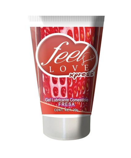[FEEL-FRES20] Lubricante Feel Love 20ml FRESA