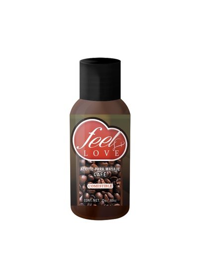 [FEEL-ACCA25] Aceite Térmico Feel Love 25ml CAFÉ